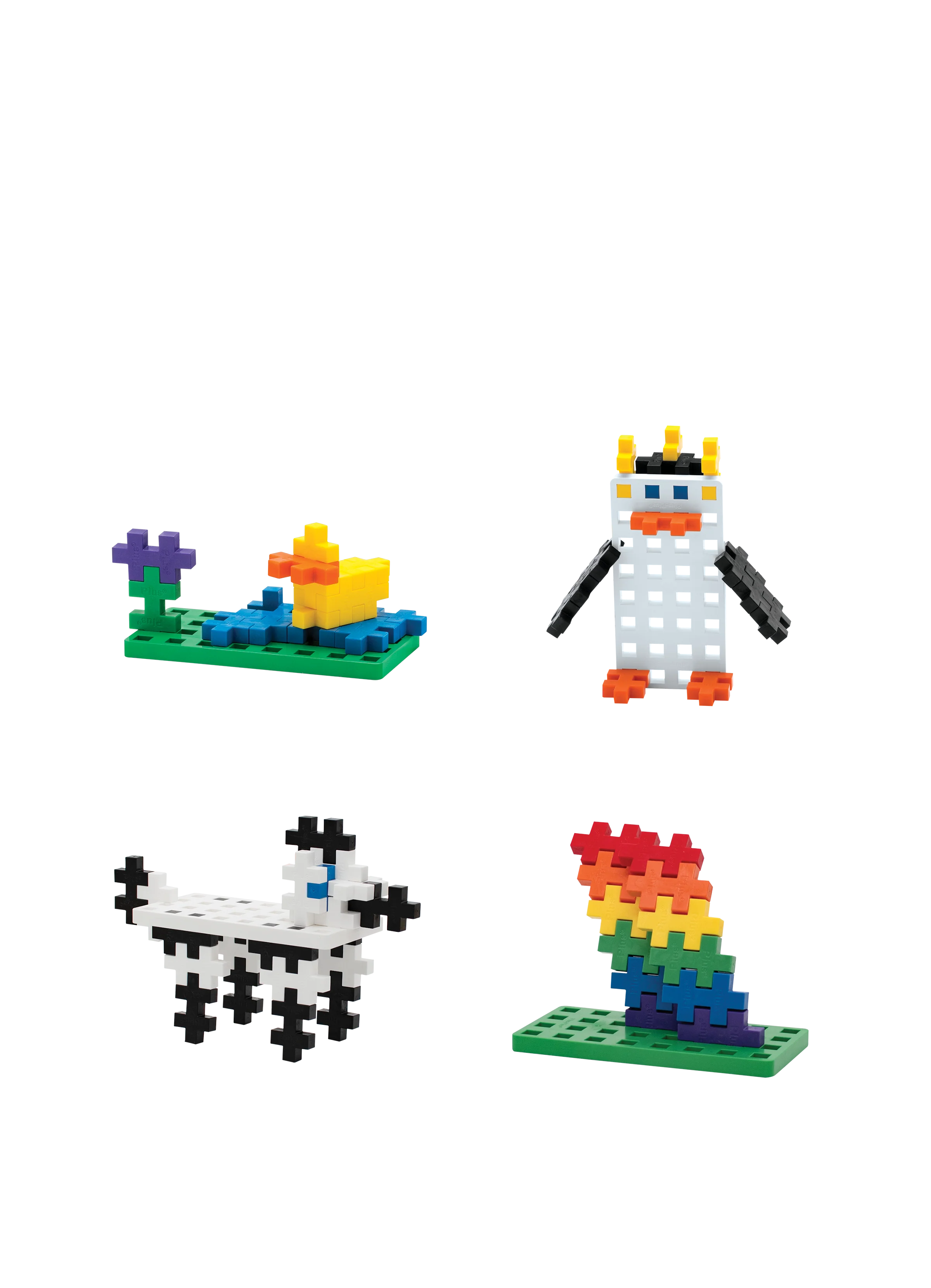 Two BIG baseplates - One green and one white - Image 3