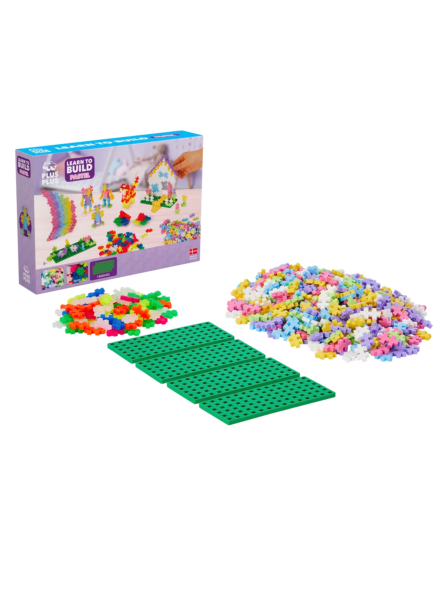 Learn to Build - Pastel - 600 pcs - Image 3