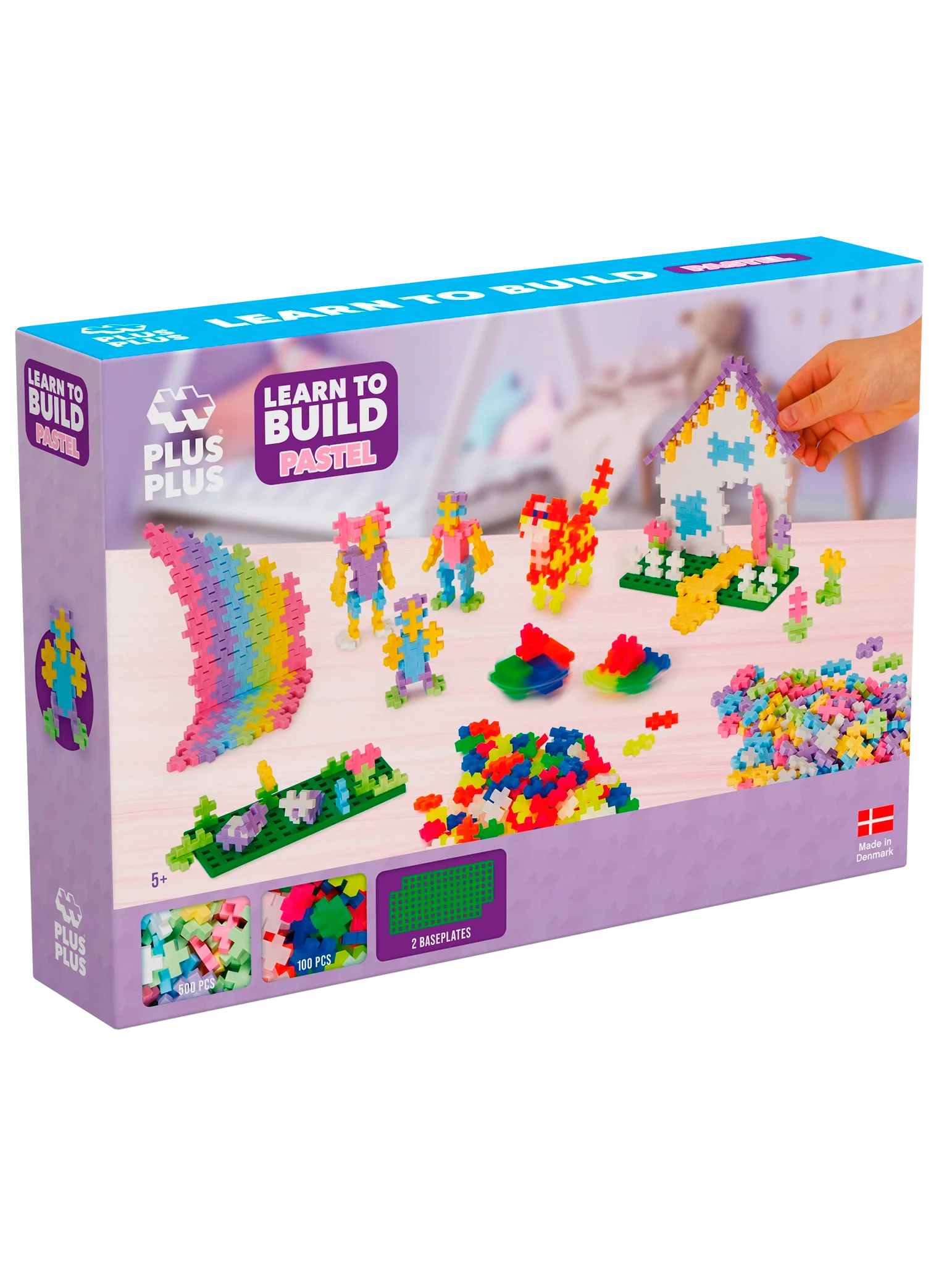 Learn to Build - Pastel - 600 pcs - Image 5