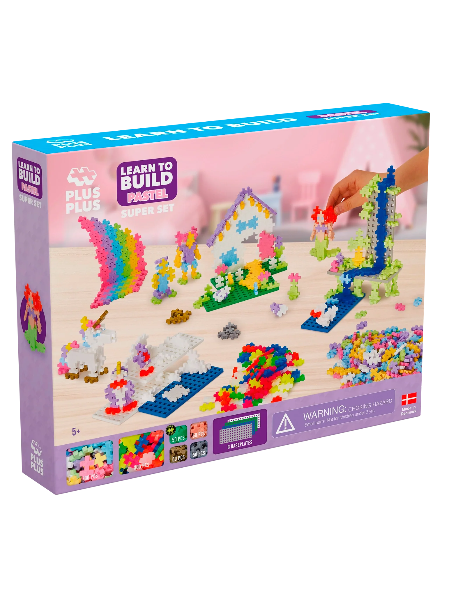 Learn to Build - Super Set Pastel - 1200 pcs - Image 5