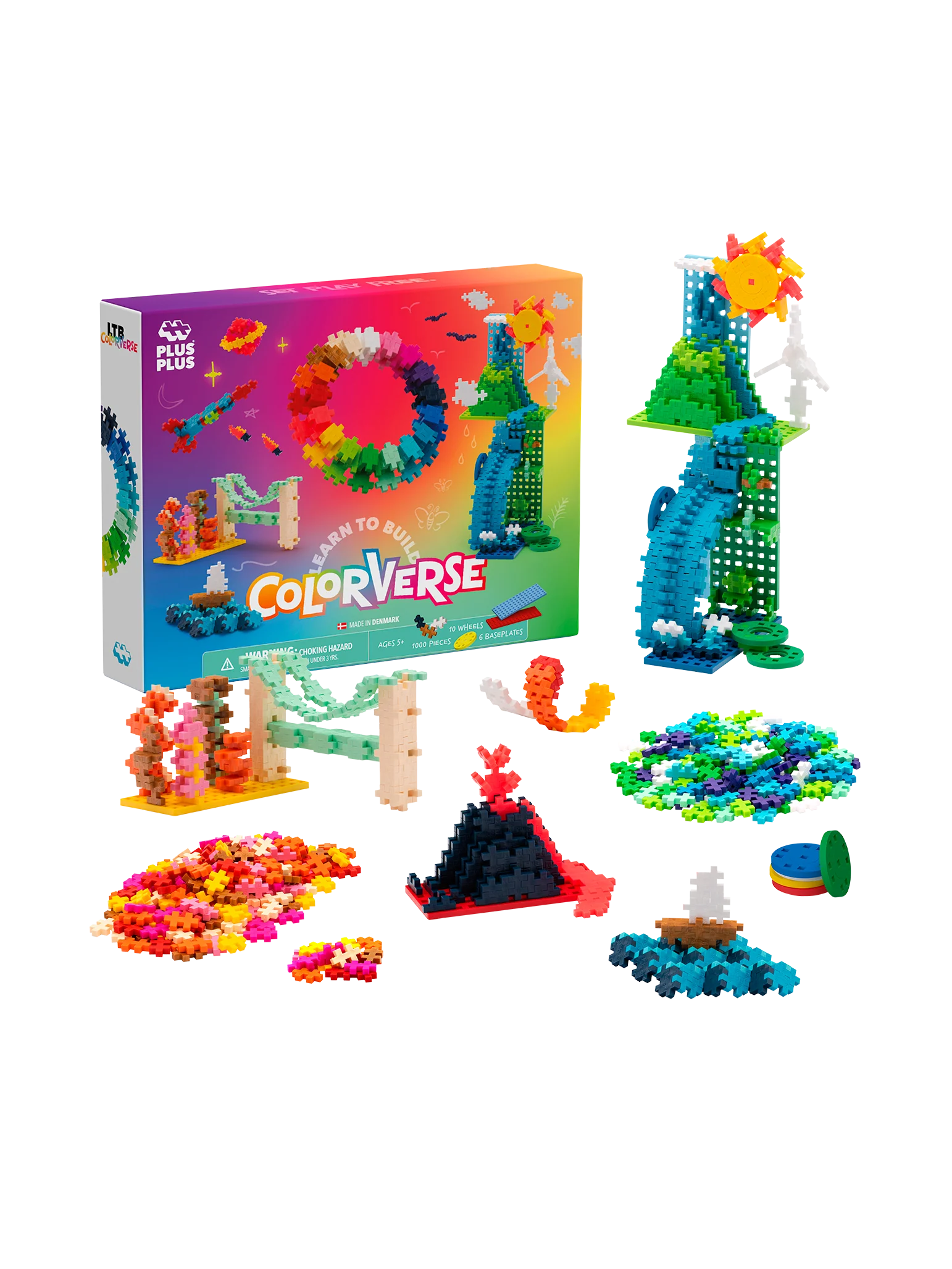 Learn to Build - Colorverse superset - 1000 pcs