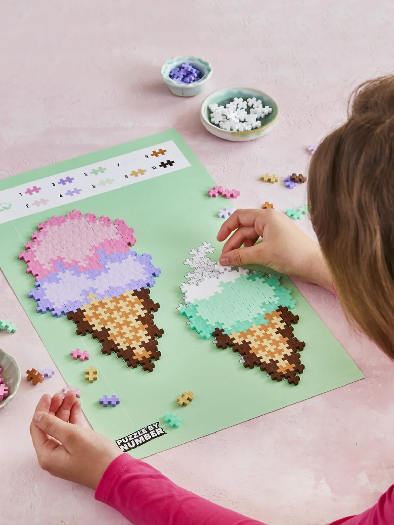 Puzzle By Number - Ice Cream Cones - 250 pcs - Image 4