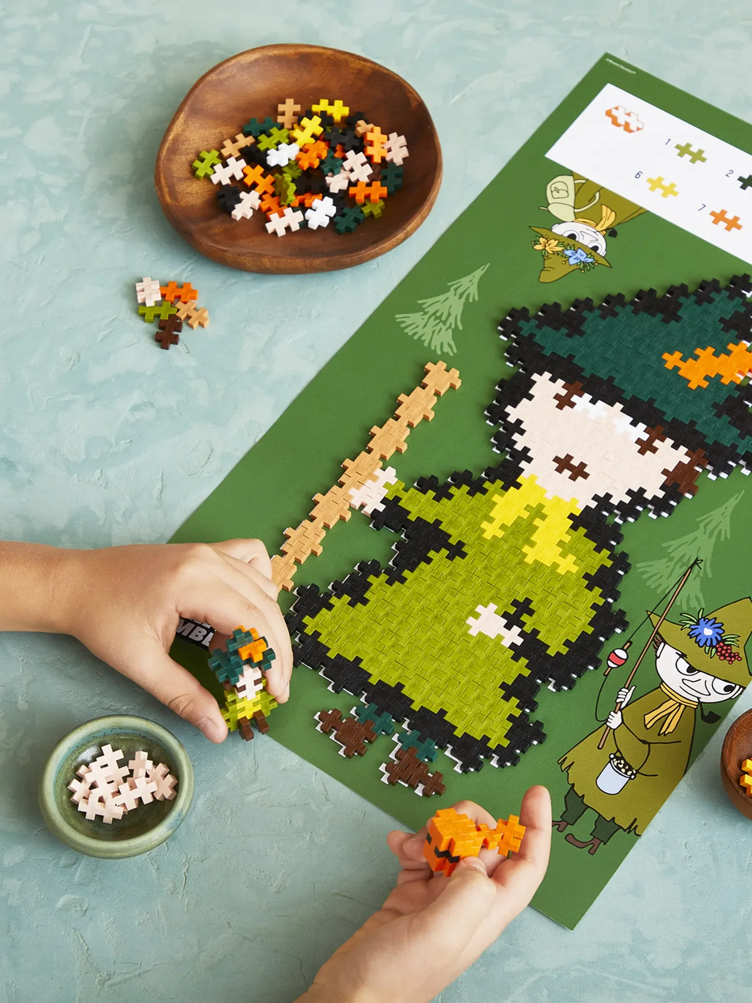 Snufkin - Puzzle by Number - 270 pcs - Image 3